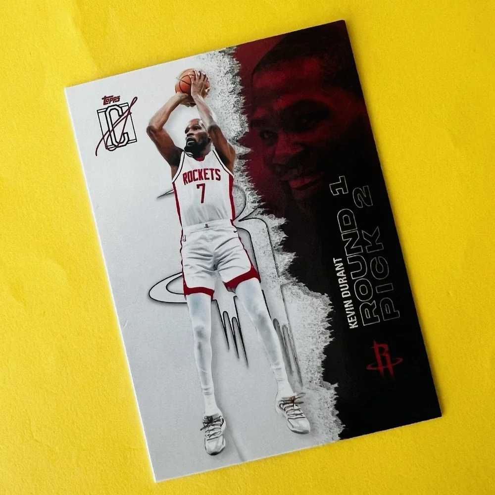 2025-26 Topps Signature Class Round 1 Pick 2 Kevin Durant #57 Rockets